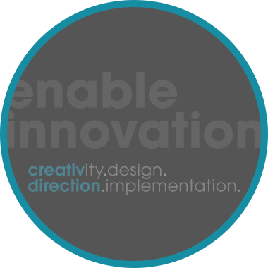 enable innovation: creativiy. design. direction. implementation.